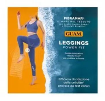Легинсы для занятий спортом с моделирующим действием Guam Power Fit Leggings Blu Cobalto