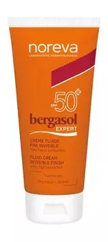 Легкий солнцезащитный крем для лицa Noreva Bergasol Expert Fluid Сream SPF 50+ Pocket