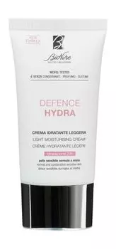 Легкий увлажняющий крем для лица с гиалуроновой кислотой BioNike Defence Hydra Light Moisturising Cream