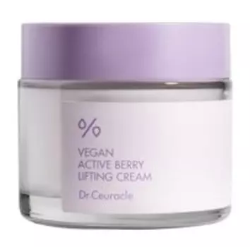 Лифтинг-крем для лица с кранбетинолом и маслом виноградных ксоточек Dr.Ceuracle Vegan Active Berry Lifting Cream