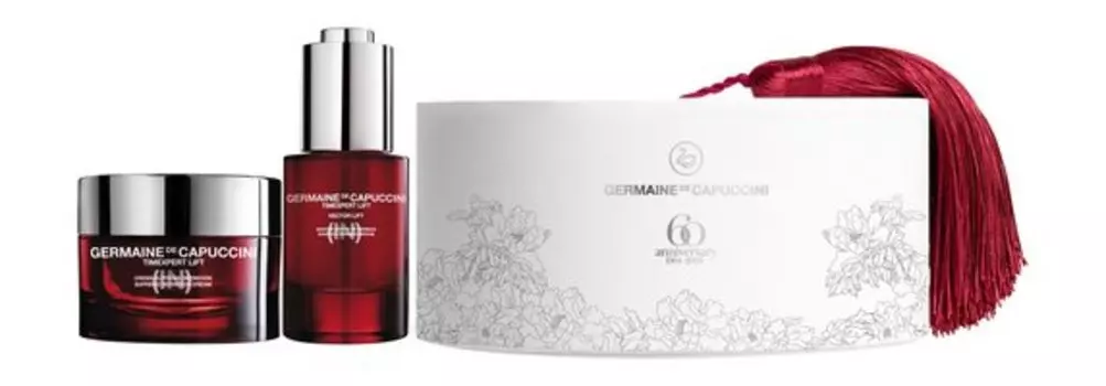 Лифтинг-набор для ухода за кожей лица с пептидом Germaine de Capuccini 60 Anniversary Timexpert Lift (IN) Set
