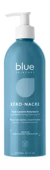Липидовосстанавливающее масло для душа с перламутром и пребиотиками Blue Skincare Lipid-Replenishing Cleansing Oil