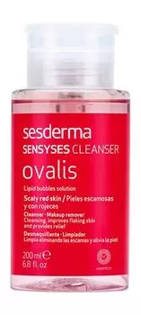 Лосьон для снятия макияжа для кожи склонной к покраснению и шелушению Sesderma Sensyses Cleanser Ovalis
