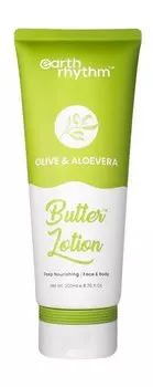 Лосьон для тела с маслом оливы и алоэ вера Earth Rhythm Olive and Aloe Vera Butter Body Lotion