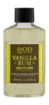 Лосьон после бритья с ароматом ванильного рома QOD Barber Shop After Shave Lotion Vanilla Rum