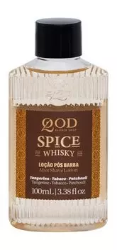 Лосьон после бритья с ароматом пряного виски QOD Barber Shop After Shave Lotion Spice Whisky