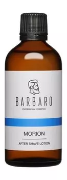 Лосьон после бритья с ароматом мандарина, черного перца и кожи Barbaro Morion After Shave Lotion