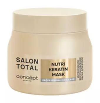 Маска для интенсивного восстановления волос Concept Salon Total Nutri Keratin Mask