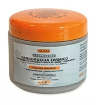 Маска для массажа в душе с разогревающим эффектом с микрокристаллами Турмалина Guam Tourmaline Fangodoccia Termico