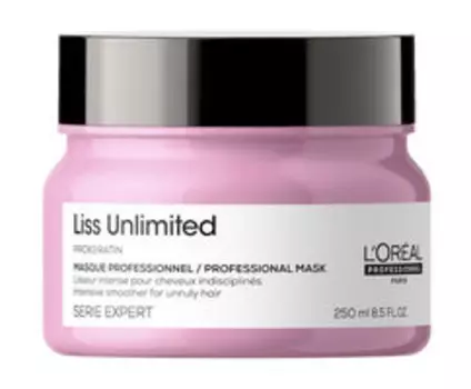 Маска для непослушных волос L'Oreal Professionnel Serie Expert Liss Unlimited Mask