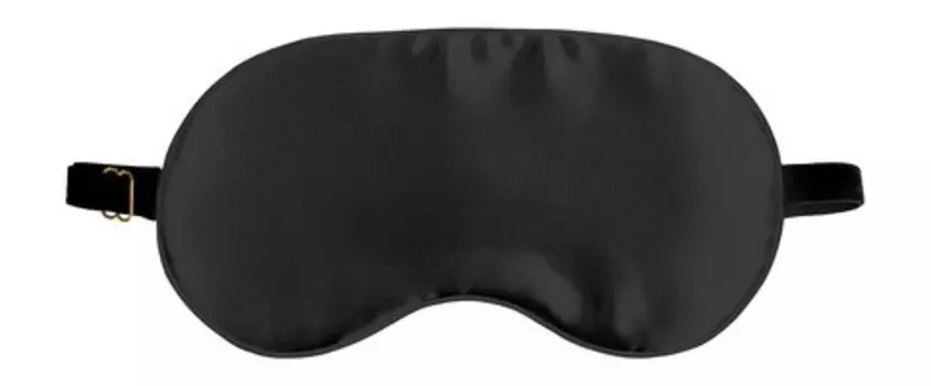 Маска для сна из натурального шелка Ayris Silk Маска для сна Глубокий чёрный