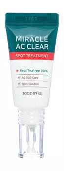 Маска для точечного применения против воспалений с экстрактом чайного дерева Some by Mi Miracle AC Clear Spot Treatment