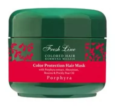 Маска для защиты цвета окрашенных волос Fresh Line Porphyra Color Protection Hair Mask