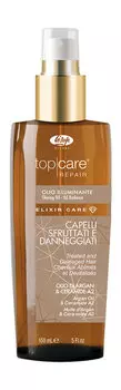 Масло-эликсир для восстановления и придания сияющего блеска волосам Lisap Milano Top Care Repair Elixir Care Oil