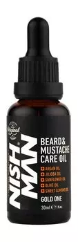 Масло для бороды и усов Nishman Beard & Mustache Care Oil Gold One