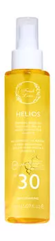 Масло для быстрого равномерного золотистого загара тела Fresh Line Helios Tanning Body Oil SPF 30