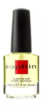 Масло для кутикулы и ногтей с экстрактом лимона Sophin Cuticle Oil With Lemon Scent