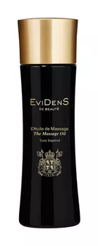 Массажное масло обогащенное маслом семян подсолнечника и витамином Е Evidens de Beaute The Massage Oil Yuzu