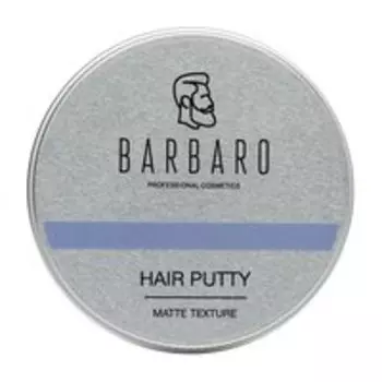 Мастика для укладки волос с ароматом цитруса, розмарина и жасмина Barbaro Hair Putty