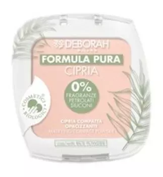 Матирующая компактная пудра для лица Deborah Milano Formula Pura Matifying Compact Powder