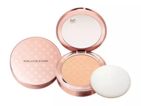 Матирующая компактная пудра для лица с цветочными фитоэкстрактами Naj Oleari Skin Caress Pressed Powder