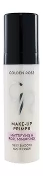 Матирующая основа под макияж для жирной и комбинированной кожи Golden Rose Make-Up Primer Mattifying & Pore Minimising