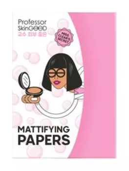 Матирующие салфетки для лица Professor SkinGood Mattifying Papers