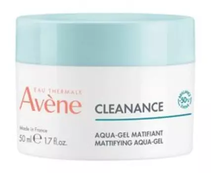 Матирующий аква-гель для лица Avene Cleanance Mattifying Aqua-Gel