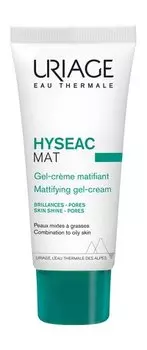 Матирующий гель-крем для лица с термальной водой Uriage Hyseac Mat Mattifying Gel Cream