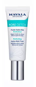 Матирующий гидро флюид для сужения пор кожи лица Mavala Switzerland Pore Detox Perfecting Hydra-Matt Fluid