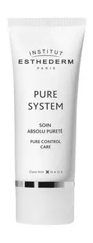 Матирующий крем для борьбы с жирным блеском кожи лица Institut Esthederm Pure System Pure Control Care