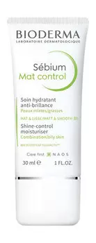 Матирующий крем для комбинированной, жирной и проблемной кожи Bioderma Sebium Mat Control