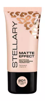 Матирующий тональный крем с витамином E Stellary Matte Effect Foundation