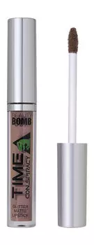 Матовая губная помада с глиттером Beauty Bomb Time Conspiracy Glitter Matte Lipstick
