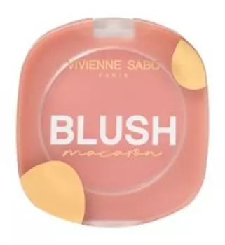 Матовые румяна для лица Vivienne Sabo Macaron Matte Face Blush