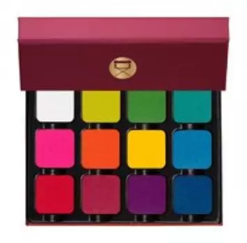 Матовые тени для век Viseart Petites Mattes Editorial Brights Eyeshadow Palette