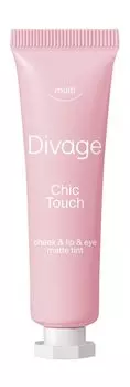 Матовый тинт для щек, губ и глаз Divage Chic Touch Matte Tint