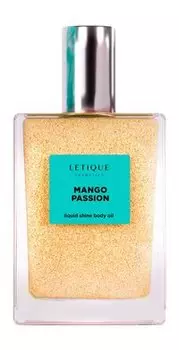 Мерцающее парфюмированное масло для тела Letique Mango Passion Liquid Shine Body Oil