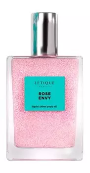 Мерцающее парфюмированное масло для тела Letique Rose Envy Liquid Shine Body Oil