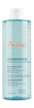 Мицеллярная вода для жирной кожи лица, склонной к акне Avene Cleanance Eau Micellaire