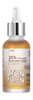 Миндальный 25% пилинг для лица Icon Skin Smart 25% Mandelic Smart Peel System