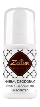 Минеральный шариковый дезодорант без запаха для чувствительной кожи Zeitun Mineral Deodorant Unscented