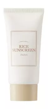 Минеральный солнцезащитный крем для лица с экстрактом риса I'm from Yeoju Rice Sunscreen SPF 50+ PA++++