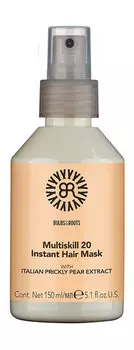 Многофункциональная несмываемая маска-спрей с экстрактом опунции Bulbs&Roots Multiskill 20 Instant Hair Mask