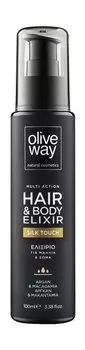 Многофункциональное масло для тела и волос Oliveway Silk Touch Multi Action Hair and Body Elixir