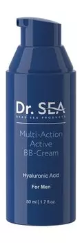 Многофункциональный BB-крем для лица с гиалуроновой кислотой Dr.Sea Men Multi-Action Active BB-Cream