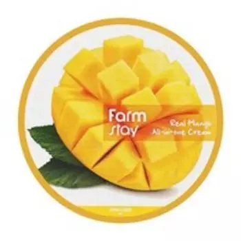 Многофункциональный крем для лица и тела с маслом манго FarmStay Real Mango All-in-One Cream