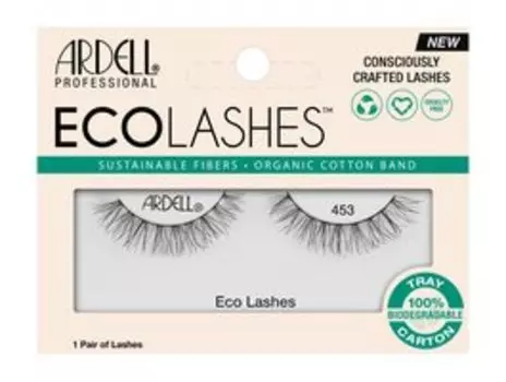 Многоразовые накладные ресницы из натурального волокна c лентой из хлопка Ardell Eco Lashes 453