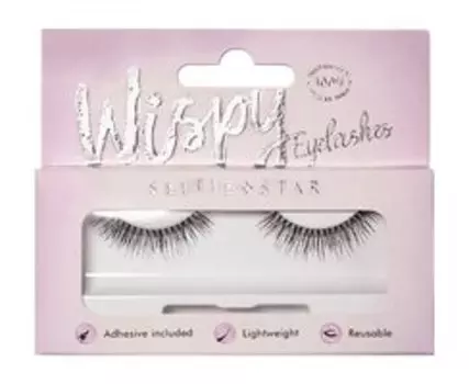 Многоразовые накладные ресницы из натурального волоса Selfie Star Wispy Eyelashes Sweetie