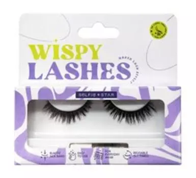 Многоразовые накладные ресницы Selfie Star Wispy Lashes Drama Queen